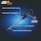 Worx Nitro 20V Brushless 22 in. Cordless Hedge Trimmer, Battery and Charger Included WG263 - alternate 4